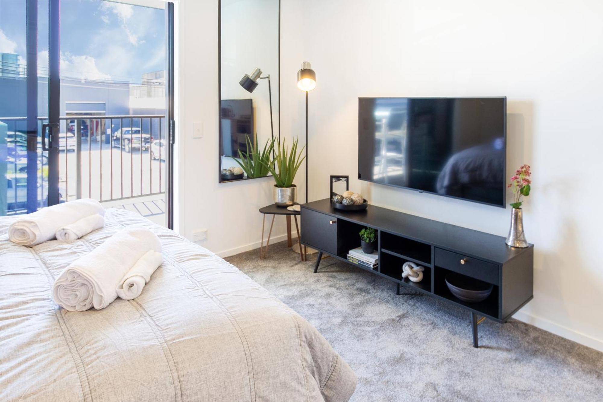 Central City Charm: Pet-Friendly Studio Christchurch Eksteriør billede